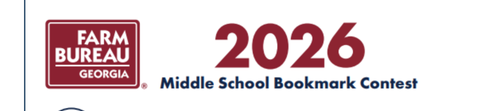 Farm Bureau Middle School Bookmark Contest