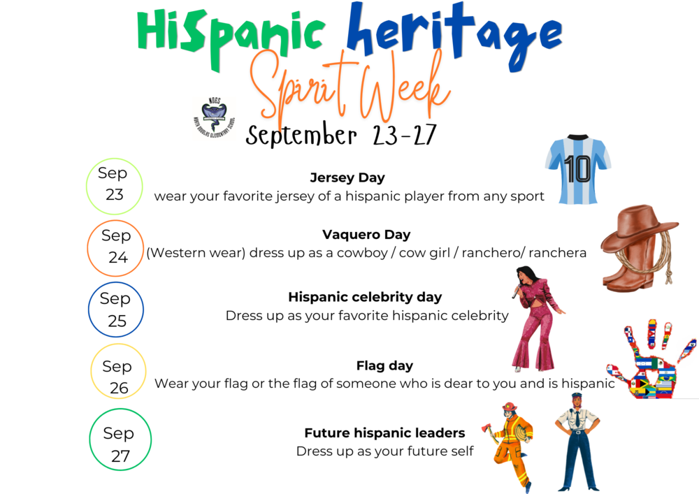 SPIRIT WEEK FLYER