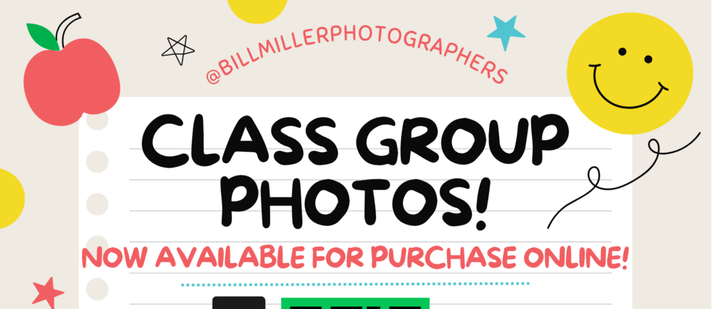 Class Group Photo order information