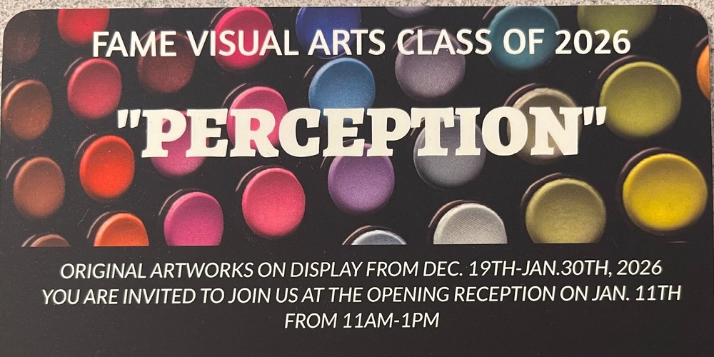 FAME Visual Arts Class