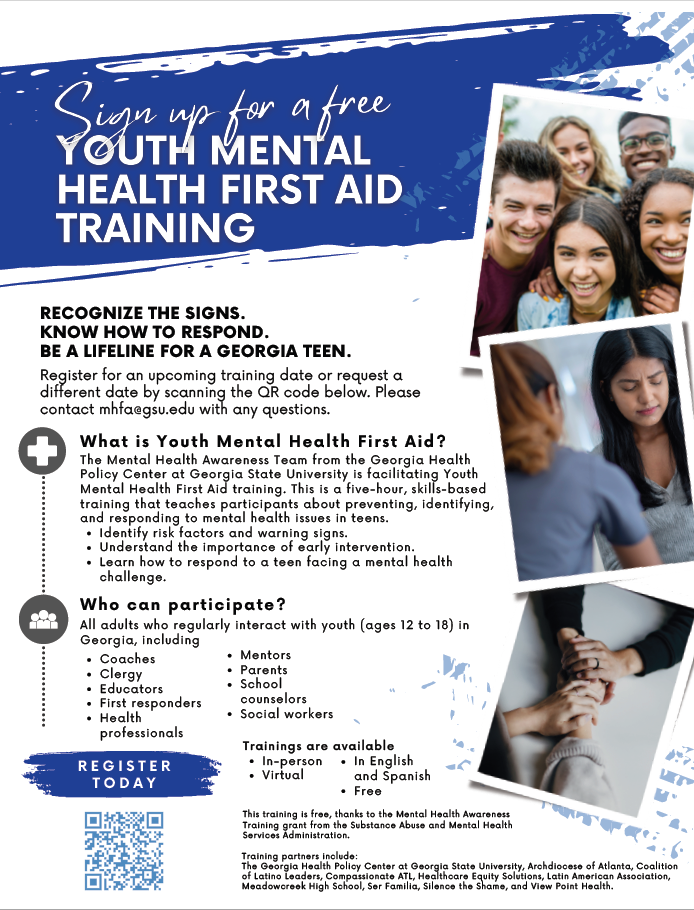 Youth Mental Heal First Aid Training