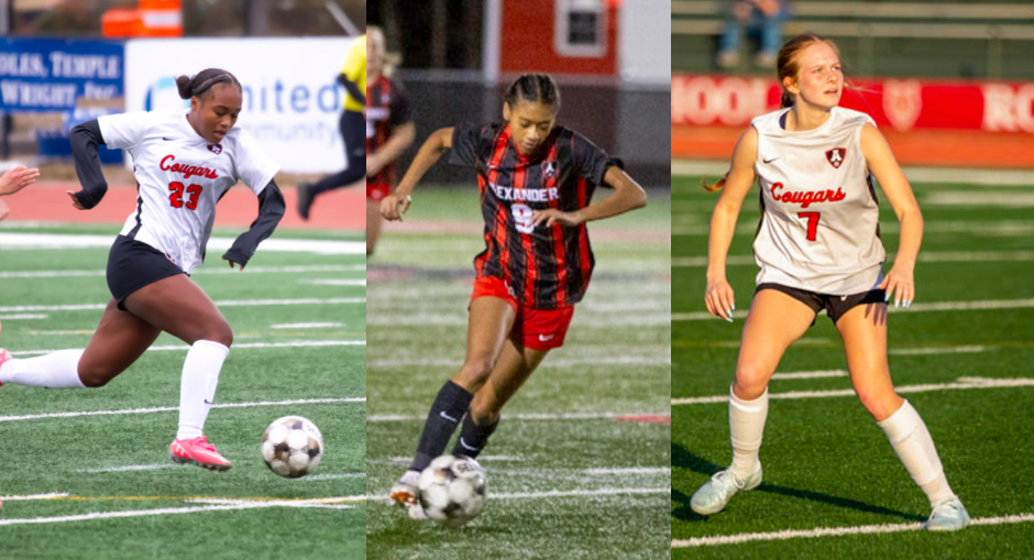 Emory Pitts, Brielle Delgado and Adelaide Kelly all made the Georgia Athletic Coaches Association All State Preseason Watch List
