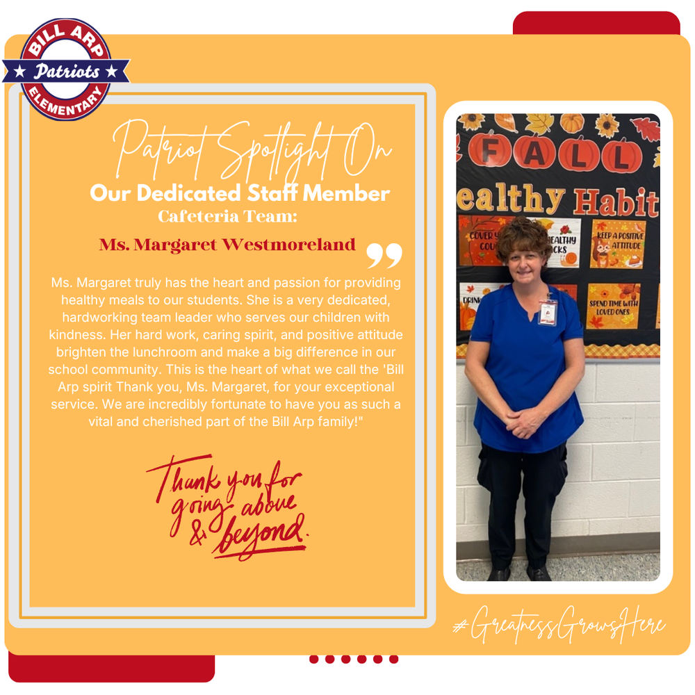 Staff Spotlight - October