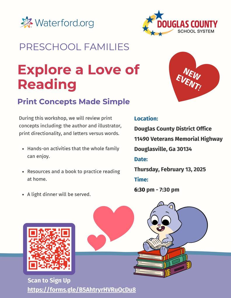 PreK Flyer in English