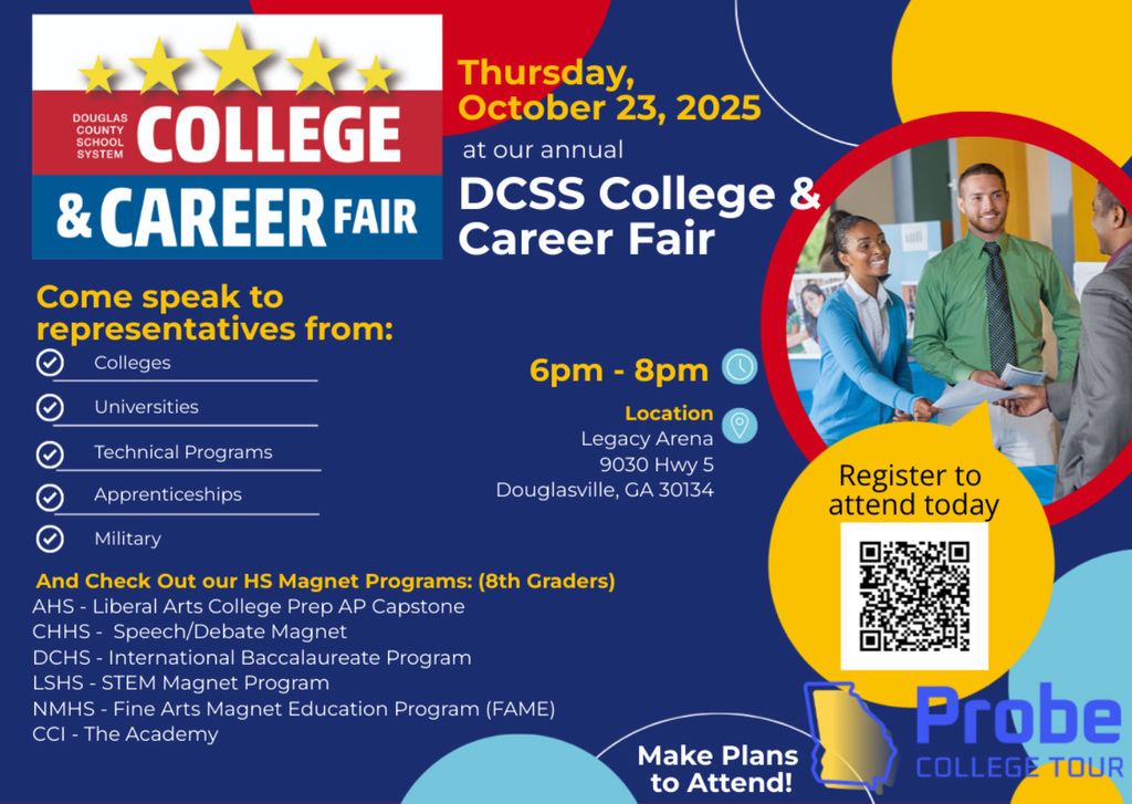 College & Career Fair flyer