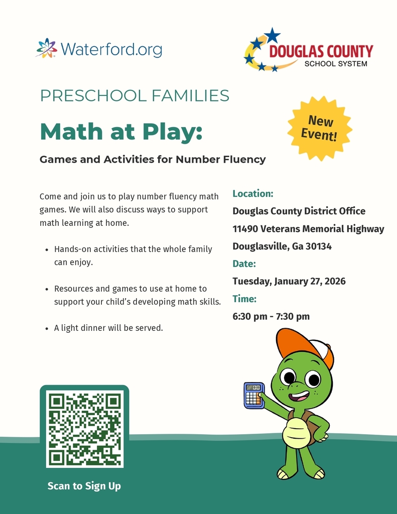 Pre-K Parent Night flyer for Jan. 27 event.