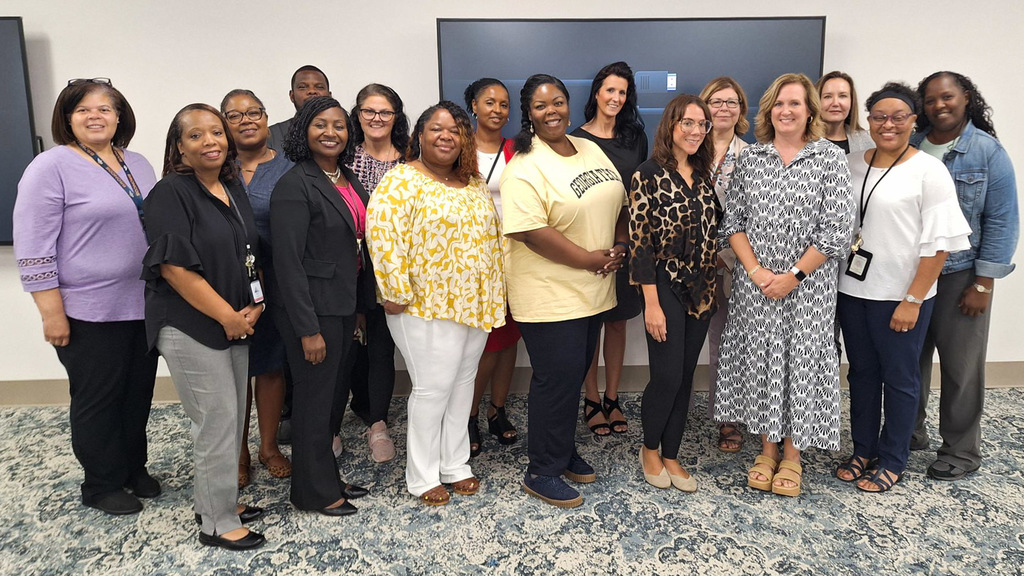 DCSS middle school counselors group photo.