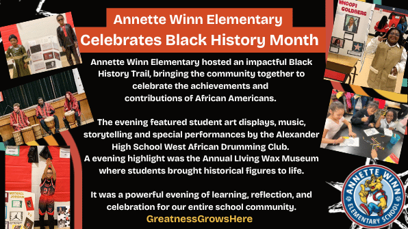Annette Winn Celebrates Black History Month 