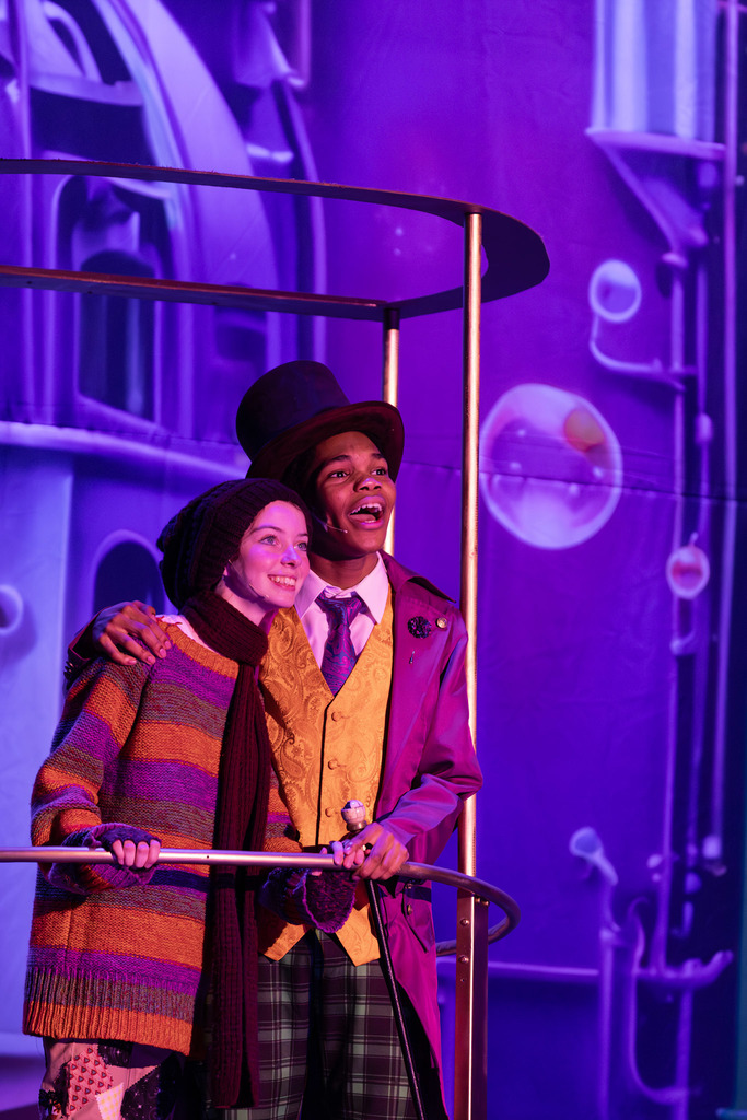 AHS students perform in "Charlie and the Chocolate Factory."