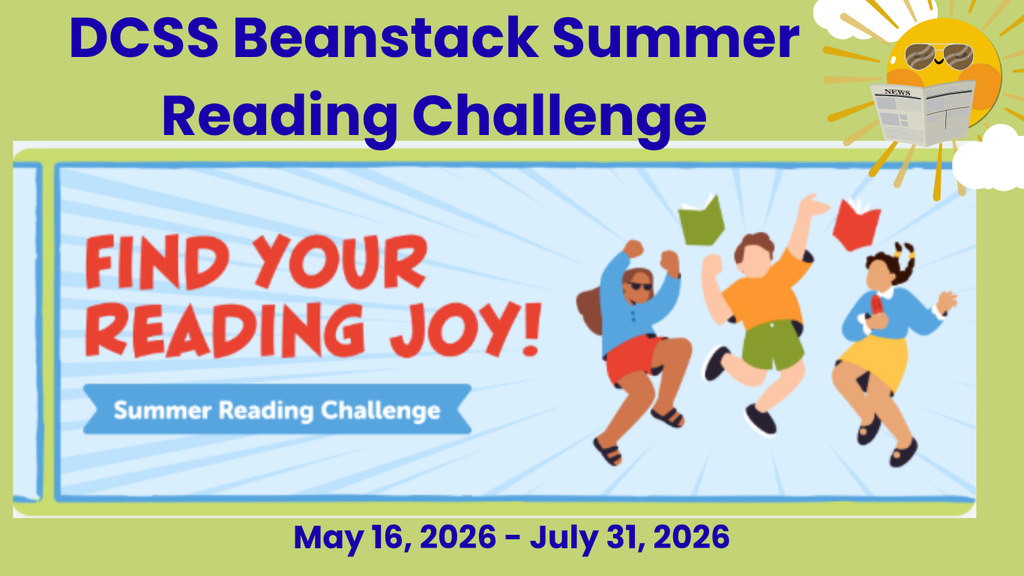 DCSS Beanstack Summer Reading Challenge 26