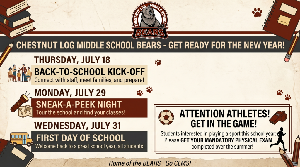 Back to School News!