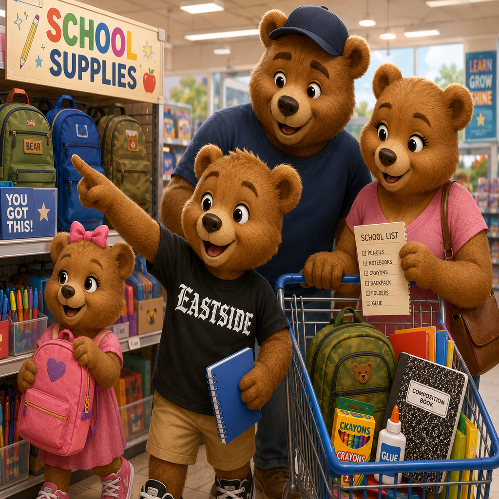 Bears shopping