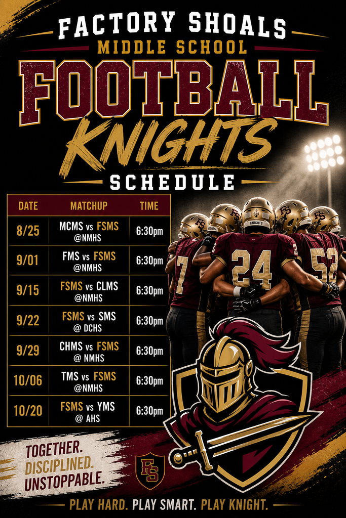 2026-2027 Football Schedule
