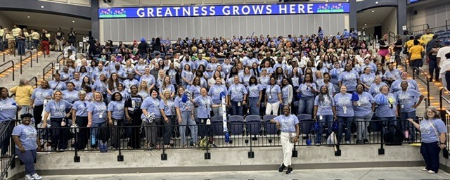 entire staff at Legacy Arena