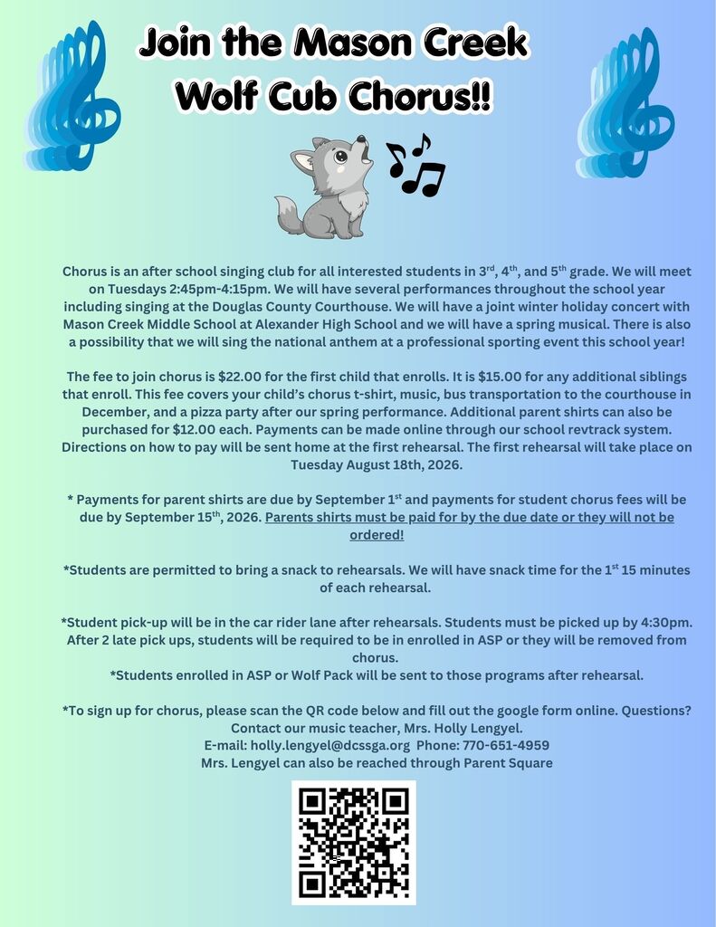 chorus flyer