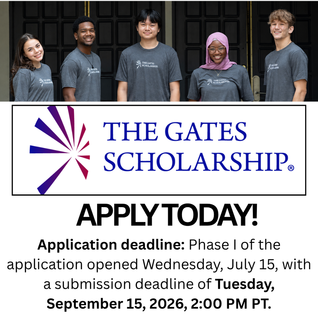 The Gates Scholarship 2027