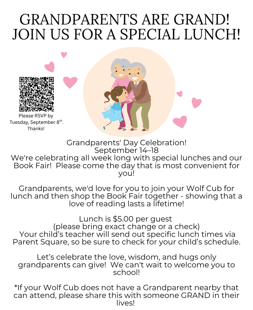 Grandparent's Day Lunch