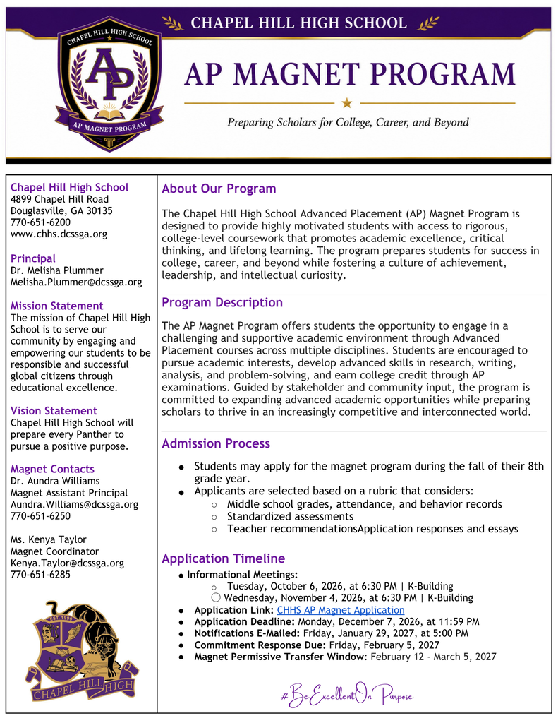 CHHS Magnet