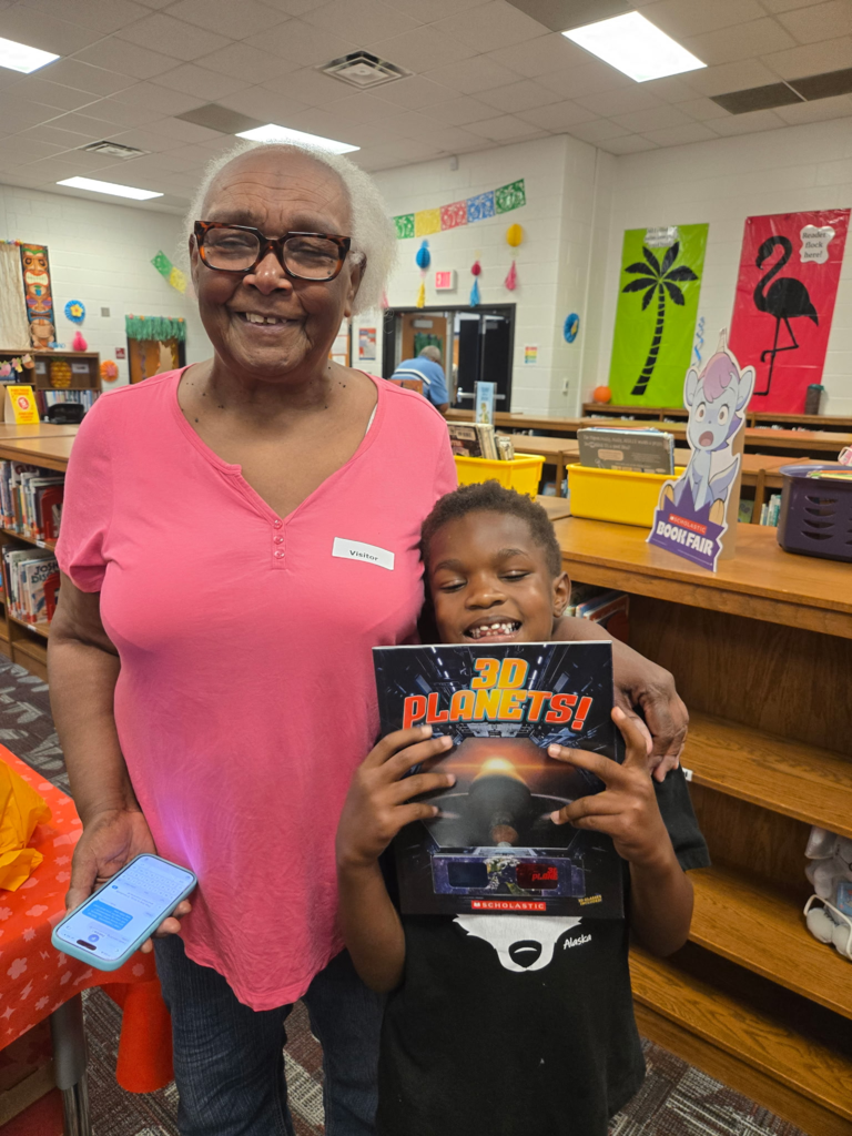 Grandparents at the Book Fair