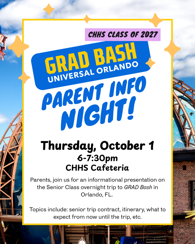 Grad Bash for the Class of 2027