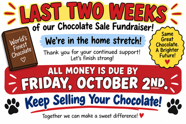 chocolate fundraiser