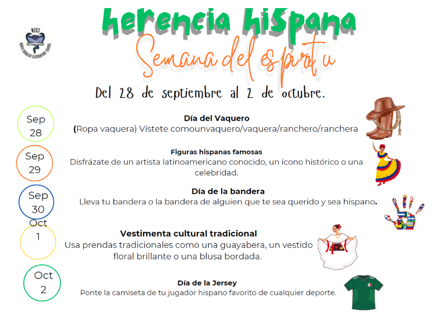 Hispanic Heritage Spirit Week