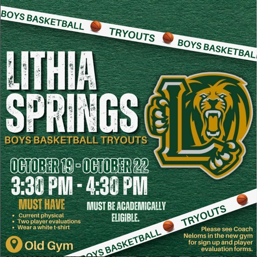 Boys Basketball Tryouts