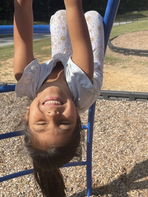 students learning and playing
