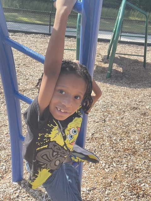students learning and playing