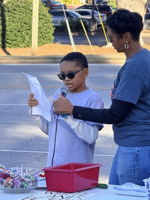 white cane day walk