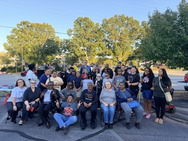 white cane day walk