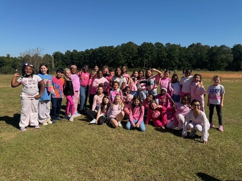 Pink out, parade, strawberry plants