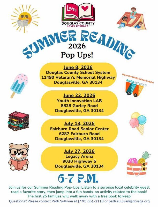 summer pop up events flyer
