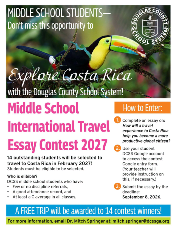Essay Contest Info