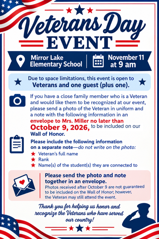 Veterans Day Event