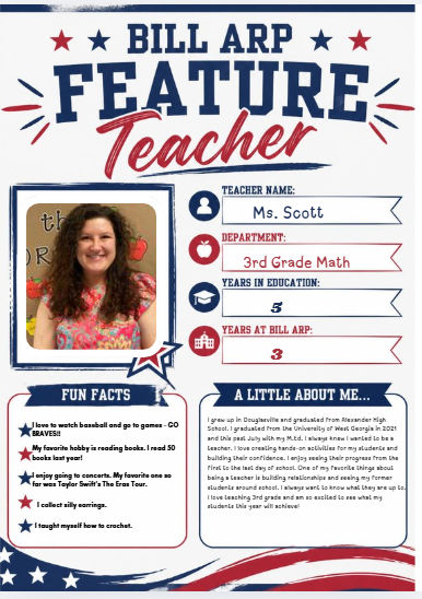 Feature Teacher - October