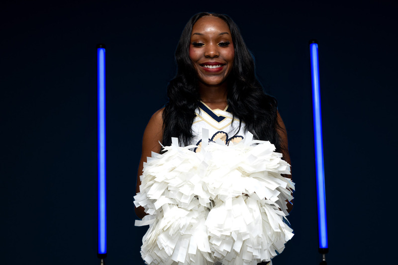 Portrait of DCHS senior cheerleader Kennedy Bailey