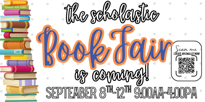 Scholastic Book Fair Coming Soon!
