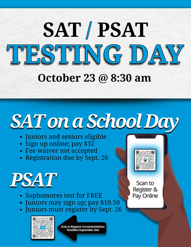 SAT PSAT Flyer
