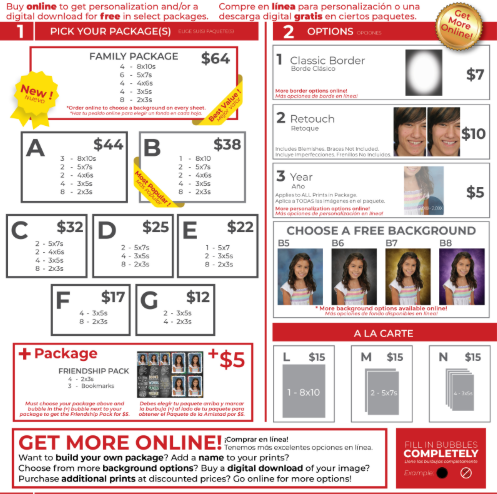 Pic pricing