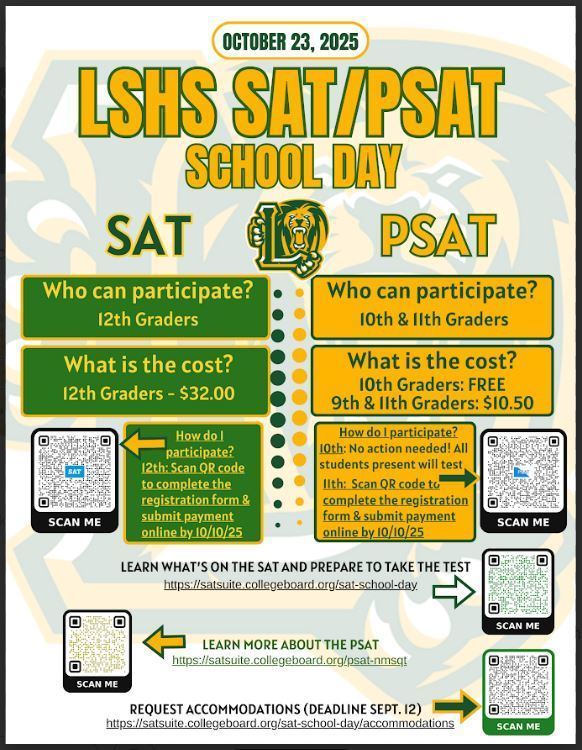 SAT/PSAT School Day