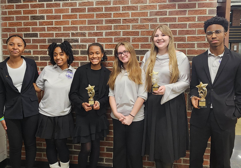 CHHS magnet program students.