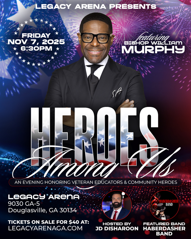 Heroes Among Us flyer