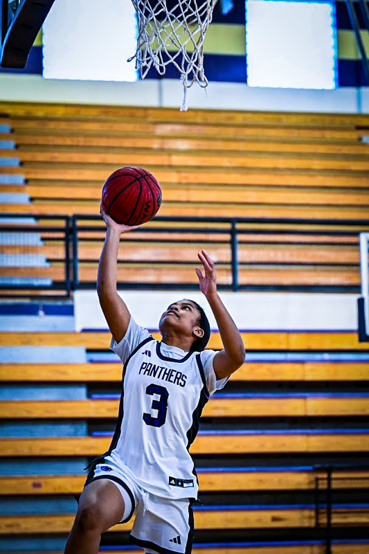 CHHS girls player making a layup