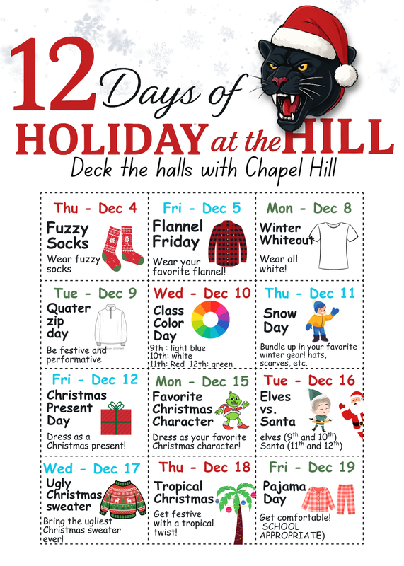 Holiday at the Hill Dress Up