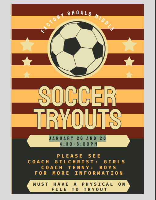 Soccer Tryouts 