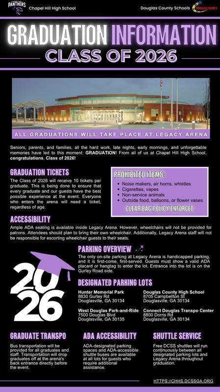 Class of 2026 Graduation Information