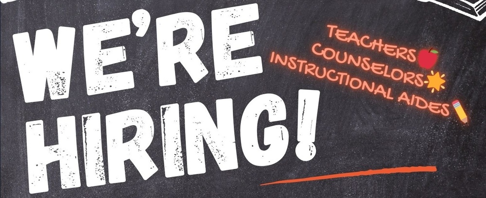 We're Hiring