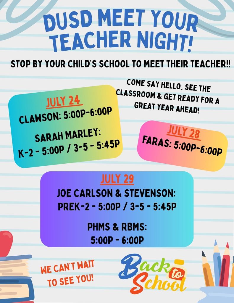 Meet Your Teacher Night