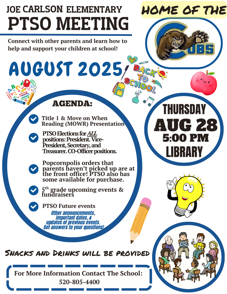 JC PTSO MEETING AUGUST 2025